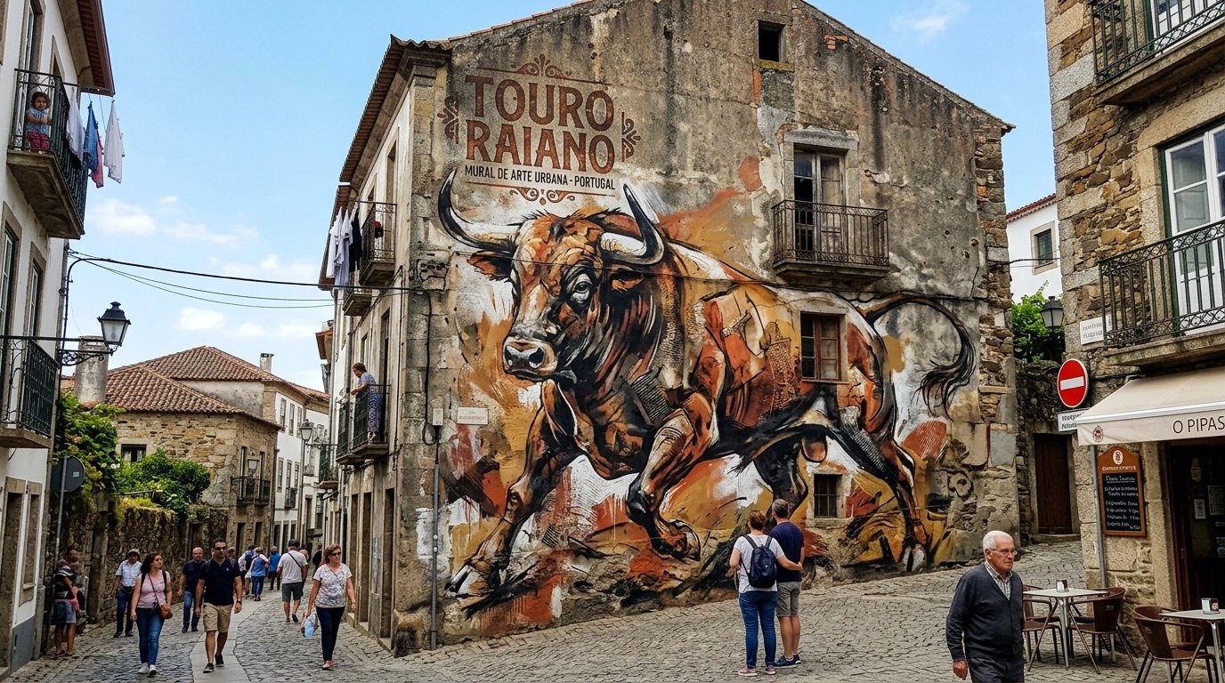 Street Art Cities destaca cinco murales portugueses y “Touro Raiano” gana el premio mundial
